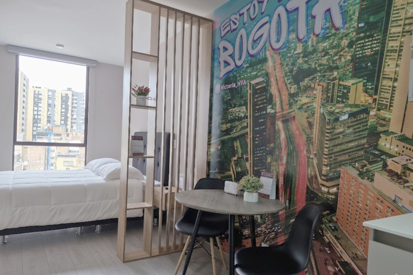 Zona Wi-Fi de alta velocidad en apartamentos en alquiler en Bogotá